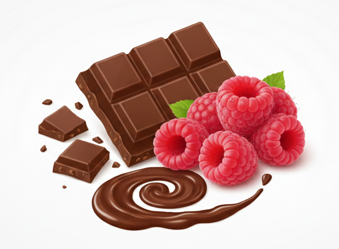 Chocolat au lait-Framboise