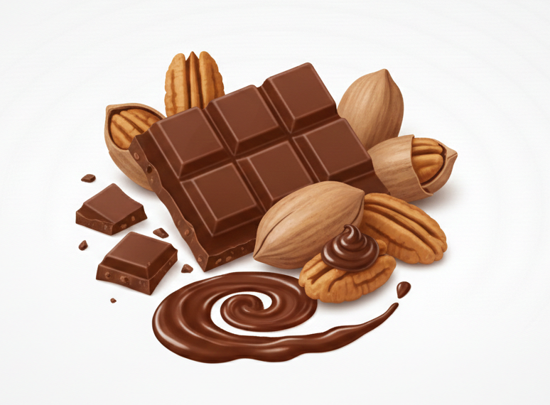 Chocolat au lait-Pécan